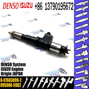Original Fuel Injector 8-97603099-2 095000-5982 095000-5980 For ISUZU 4HK1 6HK1