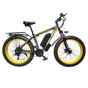 EU Warehouse 26 inch E-Bike Fat Tire Electric Bicycle With 1000W Motor 17.5AH