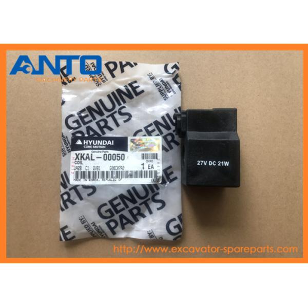 Buy XKAL-00050 XKAL00050 Solenoid Valve Coil Hyundai Excavator Electric Parts at wholesale prices