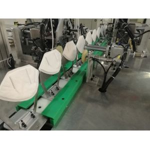 KN95 N95 Mask Manufacturing Machine / Mask Making Equipment Ultrasonic welding