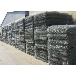 Reinforced 80mm x 100mm 3.2mm Gabion Fence Panels