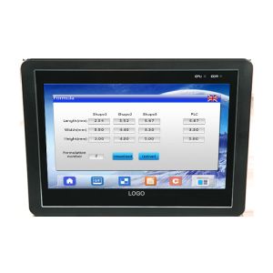 ABS Shell Industrial Touch Screen HMI 7 Inch With 10M/100M Ethernet