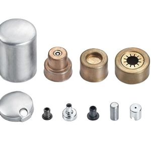 High Precision Metal Stamping Parts for OEM Customized Silver Aluminum Deep