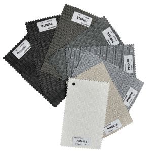 Quality Nex Design 100% Polyester Cheap Price Textured Blackout Roller Up Blinds Fabrics For Home Decoration for sale