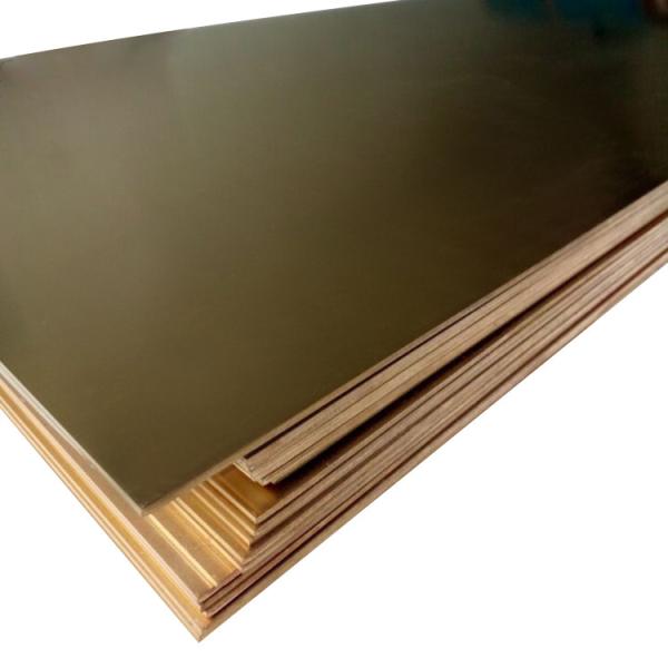 Buy Mill Polished Brass Stock Plate C21000 C23000 C33200 Material at wholesale prices