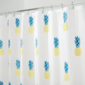 Hot Sales New Design Printing Customized Waterproof Hook Shower Curtain