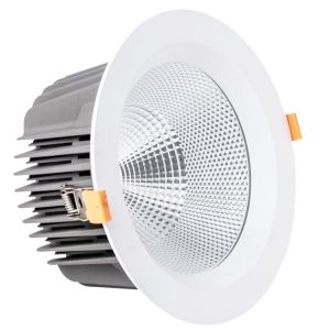 China 90Ra CRI LED Ceiling Downlight 40W 4000K With 15 30 45 Degree Lighting Angle on sale