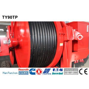 TY90TP Max Pull 90kN Hydraulic Cable Stringing Puller Tensioner Machine