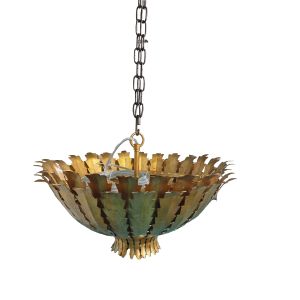 Buy cheap Lacquered Burnished Brass Finish Custom Copper Chandelier Ceiling-Mounted from wholesalers