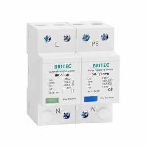 Quality OEM Surge Protective Device Iimp 50kA Class B Lightning Protector for sale