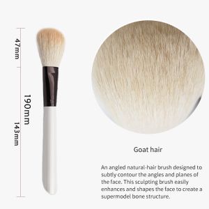 10PCS Multifunctional Goat Hair Makeup Brush Set 19*4cm