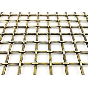 Customized Thickness Architectural Metal Mesh Copper Customized Size