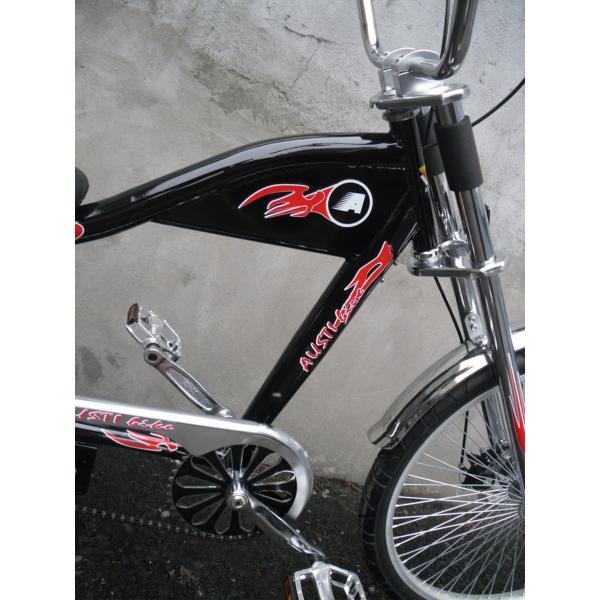 Aluminum Rim 26" Steel Fashion Chopper Bike Chopper Bicycles Gross Weight 25kgs