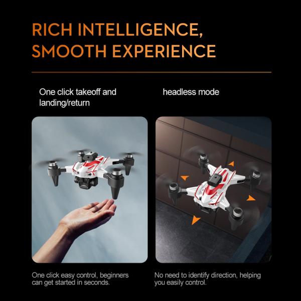 2.4G Frequency K12 Max Drone Wifi FPV RC Drones with Remote Control Video Quadcopter Toy and Three Pro 4K HD Camera