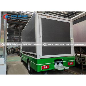 Foton LHD LED Advertising Mobile E-Poster Browsing Screen Truck