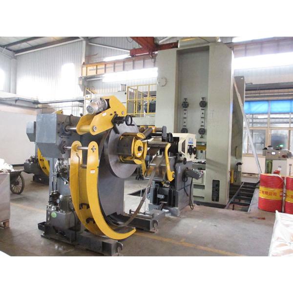 Metal Material Processing Decoiler Straightener Feeder Hydraulic Heavy Material Rack