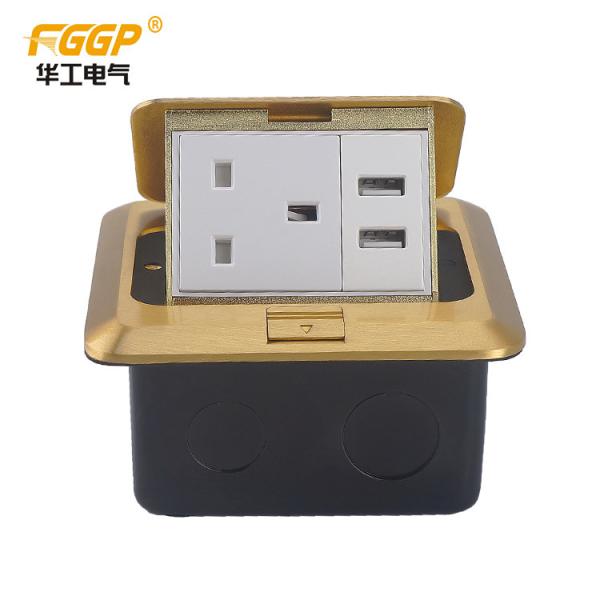 Buy Waterproof 120mm X 120mm SASO Floor Socket Box Residential at wholesale prices