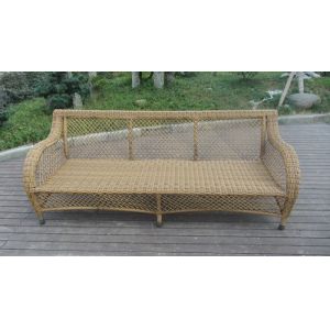 6pcs half round rattan sofa set