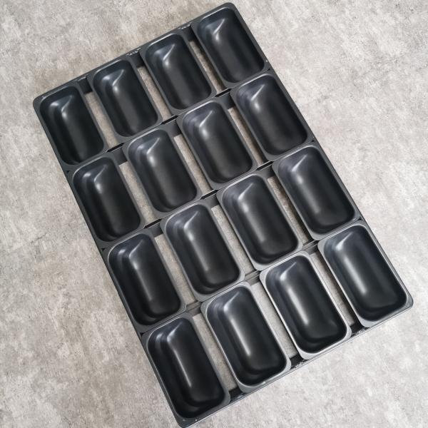 16 Links PTFE Coating Aluminized Steel Cake Pan Non Stick 1.0mm Thickness