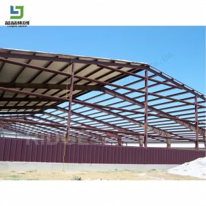 Durable Quick Erect Prefabricated Metal Warehoue Workshop Light Industrial Steel