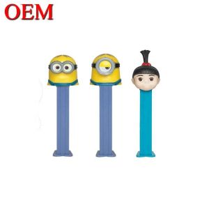 Customized 3D Cartoon Toy Hellokitty Plastic Candy Dispenser Oem Candy Packs