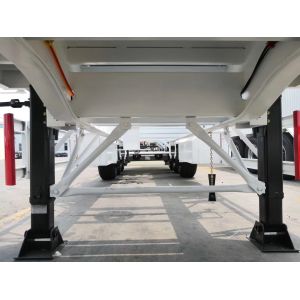 Customizable Semi Truck Flatbed Trailer With Optional FUWA / BPW Axle