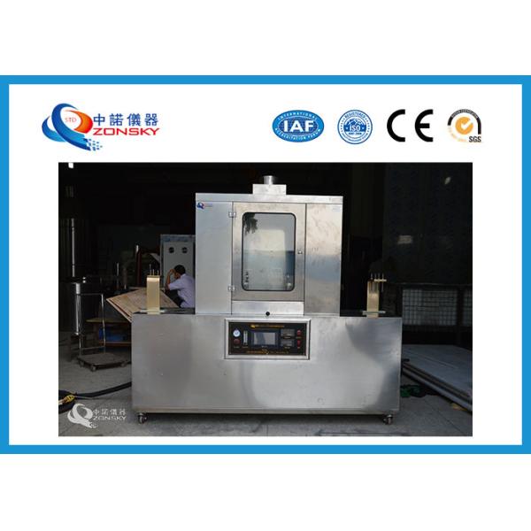 MT386 Stainless Steel Mine Cable Load Combustion Test Chamber / Testing