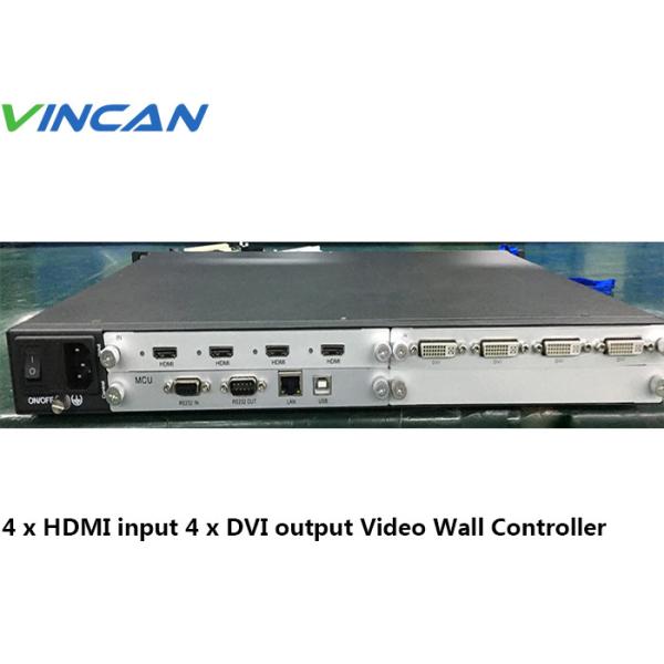 Buy 4K HDMI Video Wall Controller For Full HD Ultra Thin LCD Monitor Display at wholesale prices