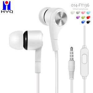 120CM Plastic Wired Earphone Round Cable Music Listening Calling