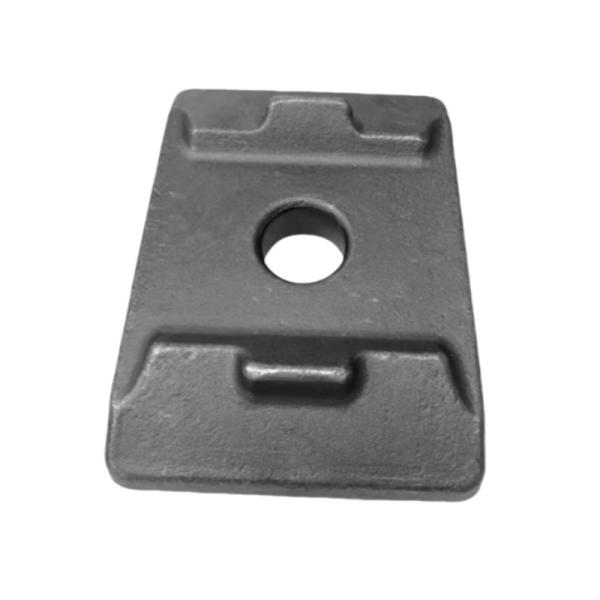 Precision Forged High-Strength Railway Damping Pads - Wear-Resistant Steel Forgings