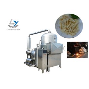 Quality High Efficient Automatic Snacks Frying Machine Environment Friendly for sale