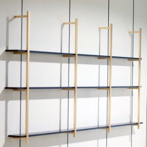 Gold Aluminum Wall Shelf