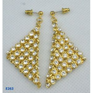 2012 spring beautiful fashion dangle drop silvery long earrings