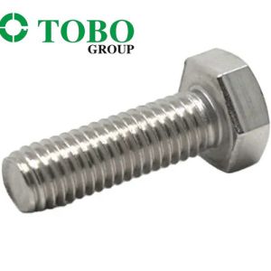 Din 933 A325 Stainless Steel Hexagon Bolts 304 / 316 A2-70 A4-80 Hex Bolt M20