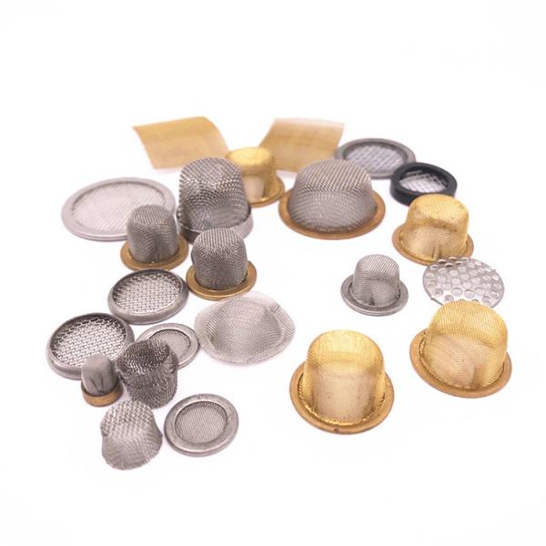 Buy Heat Resistant Wire Mesh Filter Disc , 30 60 100 Mesh Smoking Pipe Screens at wholesale prices