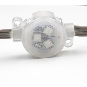 China Outdoor Building 3cm RGB SMD5050 LED Point Light Source with IP67 Waterproof at DC12V on sale