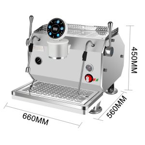 Commercial Semi-Automatic Programmable Espresso Coffee Machine With Italian