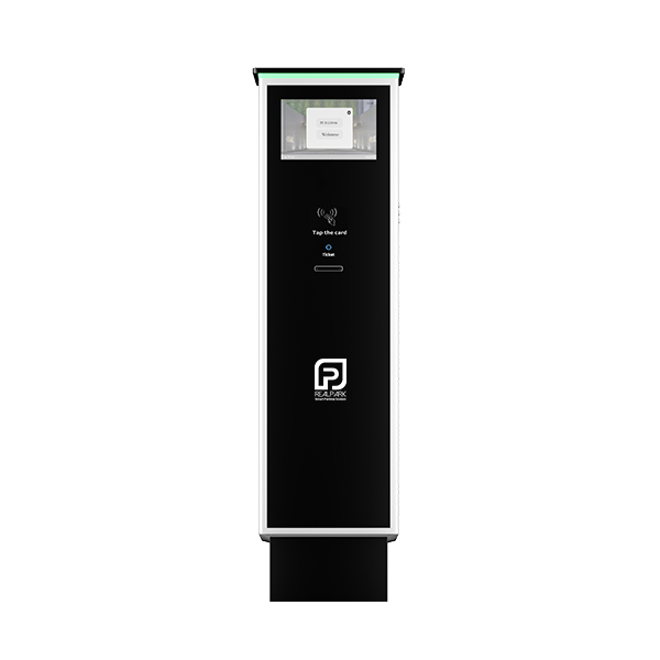 Smart Parking System with 10.1-inch LCD Display, NFC Reader & Thermal Printer