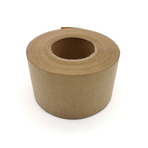 Brown Water Activated Gummed Kraft Paper Tape 0.11mm - 0.19mm For Packaging