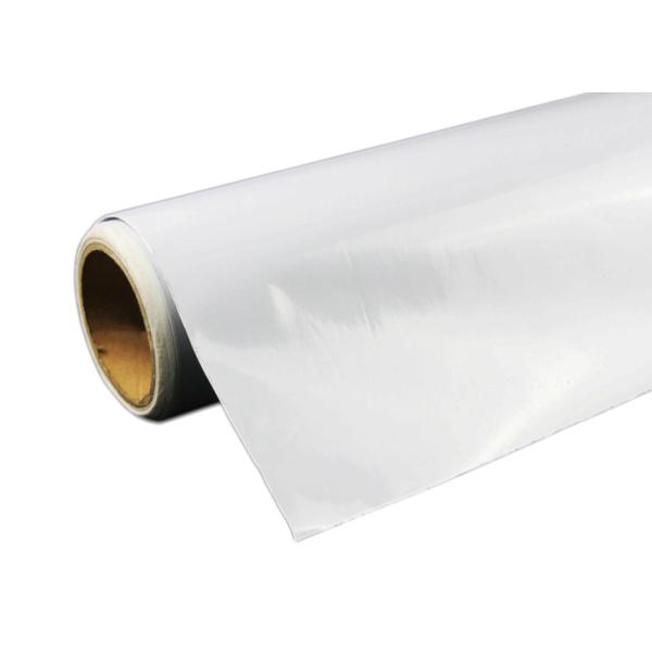 Buy Single Side Mirror Glossy Coated Paper in White For Adhesive Sticker Producing at wholesale prices
