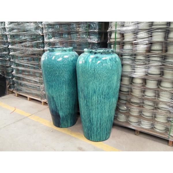 Buy Outdoor Ceramic Terracotta Pots Planters GW1244 S/2 at wholesale prices