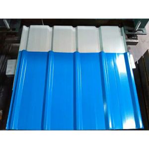Non-Alloy Zinc Corrugated Color Coated Roofing Sheet for Warehouses in Modern