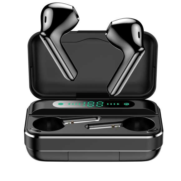 LED Display Tws Bluetooth Earbuds , 2500Mah IPX6 Water Resistant Wireless