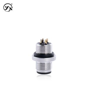Quality Installation Accessories IP65 M12D Aviation Connector Socket for sale