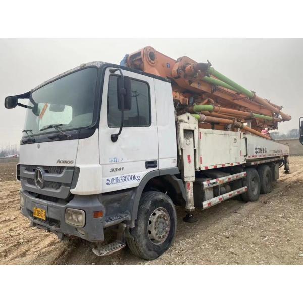 Zoomlion 47m Actros 4141 Concrete Pump Pipe Used Heavy Machine