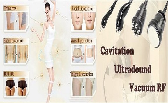 Anti Wrinkle RF 40k Vacuum Cavitation Body Slimming Machine