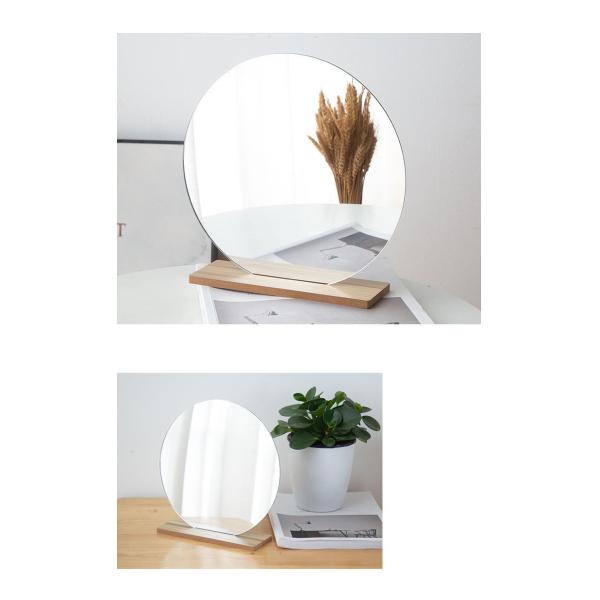 Contemporary Double Sided Acrylic Mirror Tabletop for Home Decor
