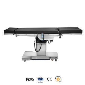 120mm Kidney 300 mm Elevation Bridge Back Memory Double Control Operating Table