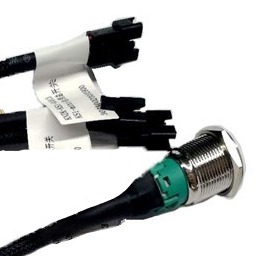 DC300V Braided Shield Electric Wheelchair Battery Wire Harness High Flexibility