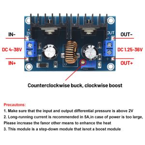 CA-4016 8A 200W Board Mount DC-DC Converter XL4016 4-40V to 1.25-36V PWM